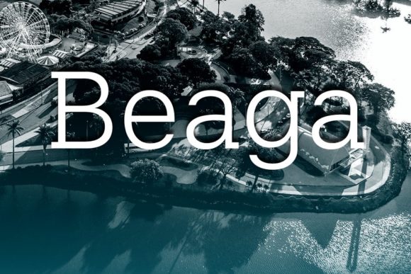 Beaga Font: A Modern Slab Serif for Editorial Design