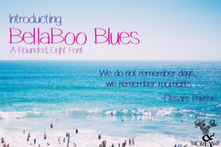 BellaBoo Blues: A Versatile Font for Craft and Commercial Projects