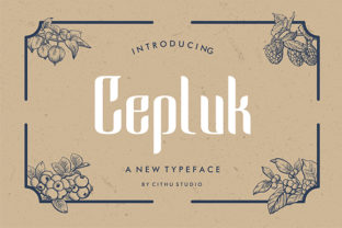 Cepluk Font: A Professional Touch for Small Business Branding