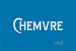 Chemvre: A Serif Typeface for Thoughtful Design