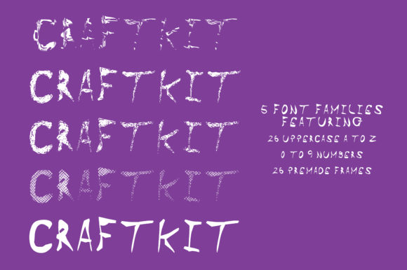Craft Kit Review: A Playful Typeface for Creative Projects