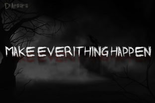 Dl Arsara: A Spooky Typeface for Bold Digital Campaigns