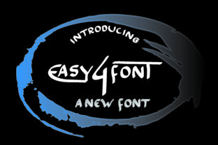 Easy 4 Font: A Playful Yet Strong Typeface for Modern Web Design