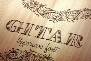 Gitar Font: A Decorative Typeface That Works for Web Design