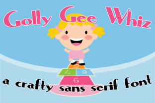 Golly Gee Whiz: A Whimsical Sans Serif Font for Editorial Design