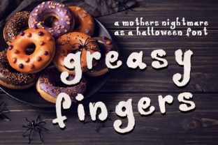 Greasy Fingers Font: A Spooky Addition to Editorial Design