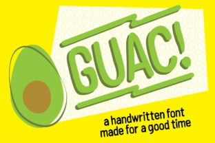 Guac: A Modern Typeface for Bold Visual Statements