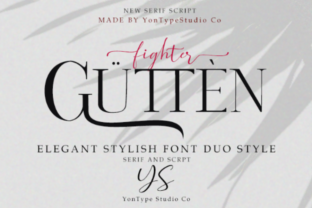 Gutten Fighter Duo: A Typeface That Fights for Your Brand’s Charm