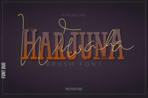 Harjuna Font Review: A Playful Slab Serif for Creative Branding