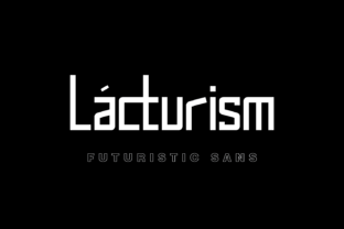 Lacturism Font: A Modern Typeface for Digital Design