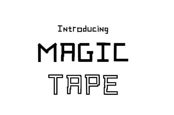 Magic Tape: A Modern Typeface for Memorable Branding