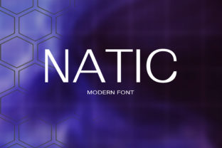 Natic: A Modern Typeface for Contemporary Design Needs