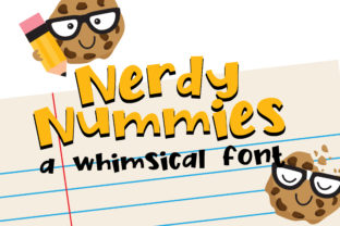 Nerdy Nummies Font Review: A Playful Typeface for Creative Campaigns