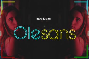 Olesans Font: A Modern Typeface for Digital Branding