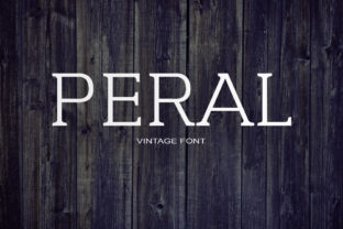 Peral Font: A Timeless Serif for Editorial Design