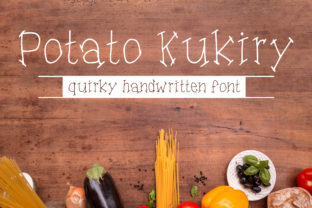 Potato Kukiry Font Review: A Romantic Serif for Creative Branding