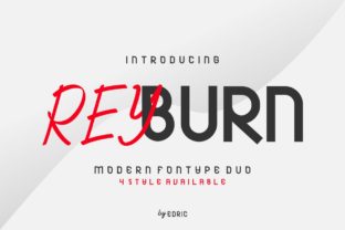 Reyburn Font: A Modern Typeface for a Professional Brand