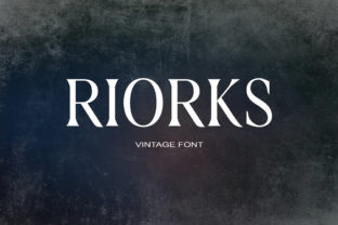 Riorks Font: A Professional Serif Typeface for Small Business Branding