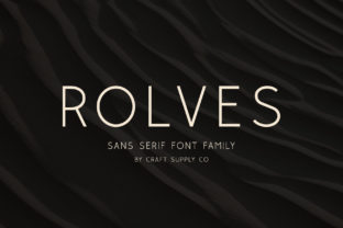 Rolves Font: A Contemporary Sans Serif for Editorial Design