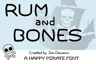 Rum and Bones: A Pirate-Style Typeface That Elevates Your Campaign