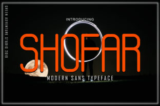 Shofar Font: A Modern Typeface for Digital Design