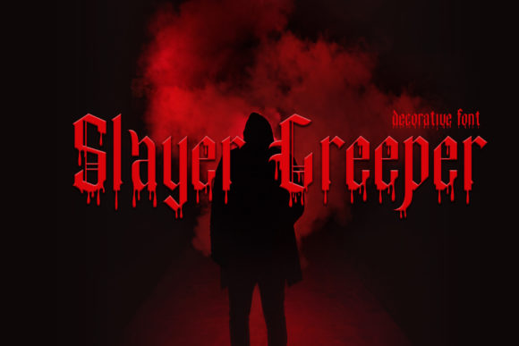 Slayer Creeper Font: A Gothic Statement in Editorial Design